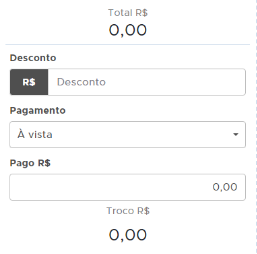 Adição do produto à NFC-e Adição do produto à NFC-e